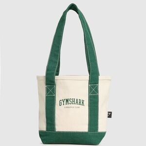 Gymshark Lifestyle Club Tote - Green and Cream